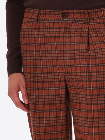 Distretto12 Loosefit Pantalon 'Ban T. Velazquez' in Bruin