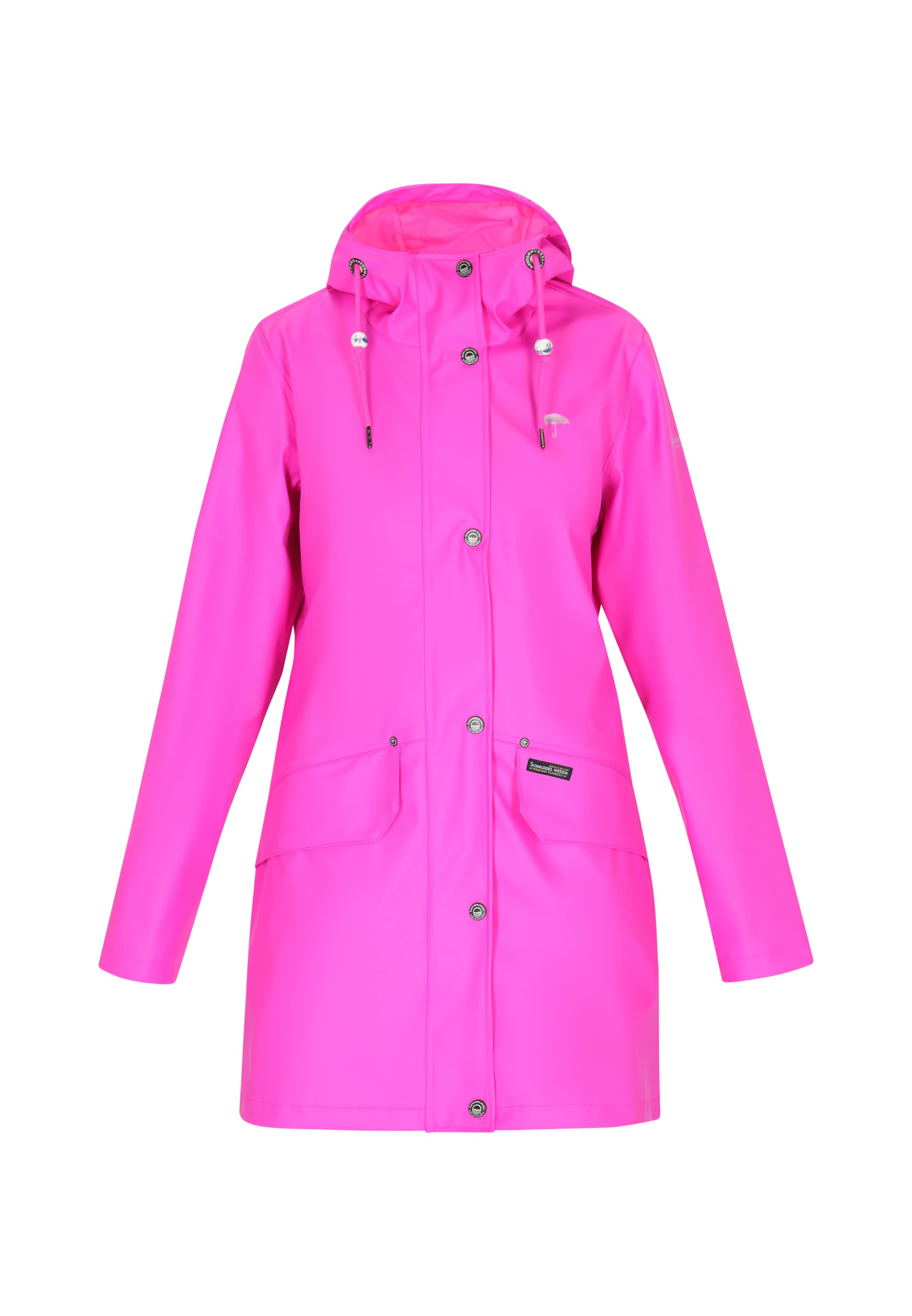 Schmuddelwedda - Abrigo funcional en rosa: frente