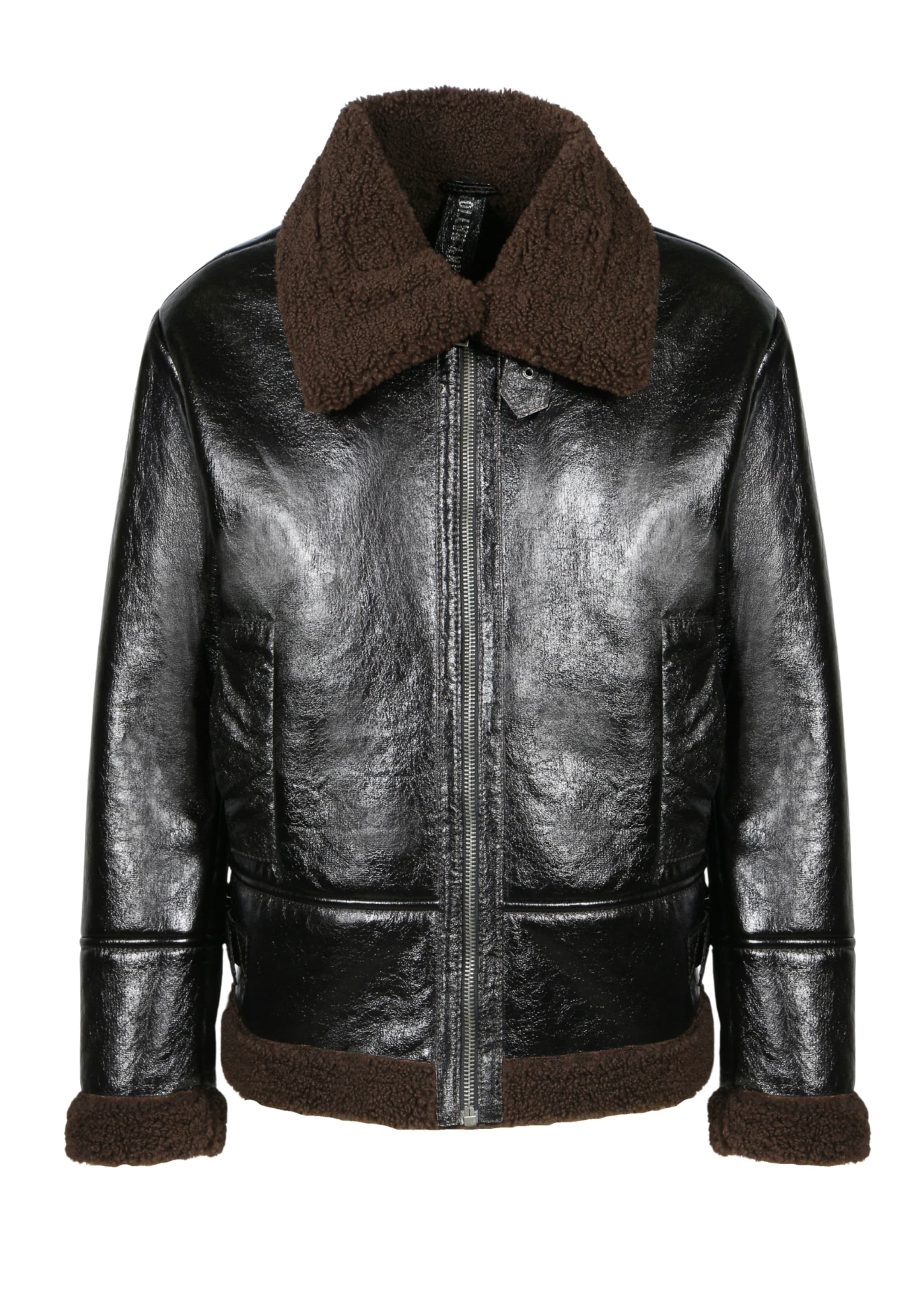 FREAKY NATION - Chaqueta de invierno ' Cool Move-FN ' en negro: frente