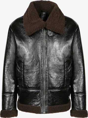 FREAKY NATION Winter Jacket ' Cool Move-FN ' in Black: front