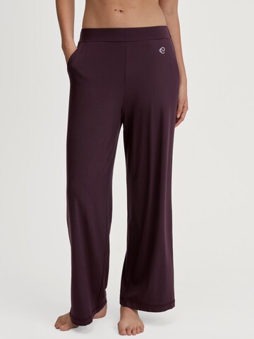 CALIDA Pyjamahose 'DEEPSLEEPWEAR Balancing'‌ in Rot: Vorderseite
