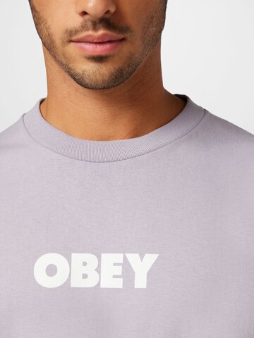 Obey T-Shirt 'BOLD' in Lila