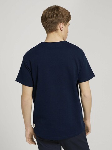 TOM TAILOR DENIM T-Shirt in Blau