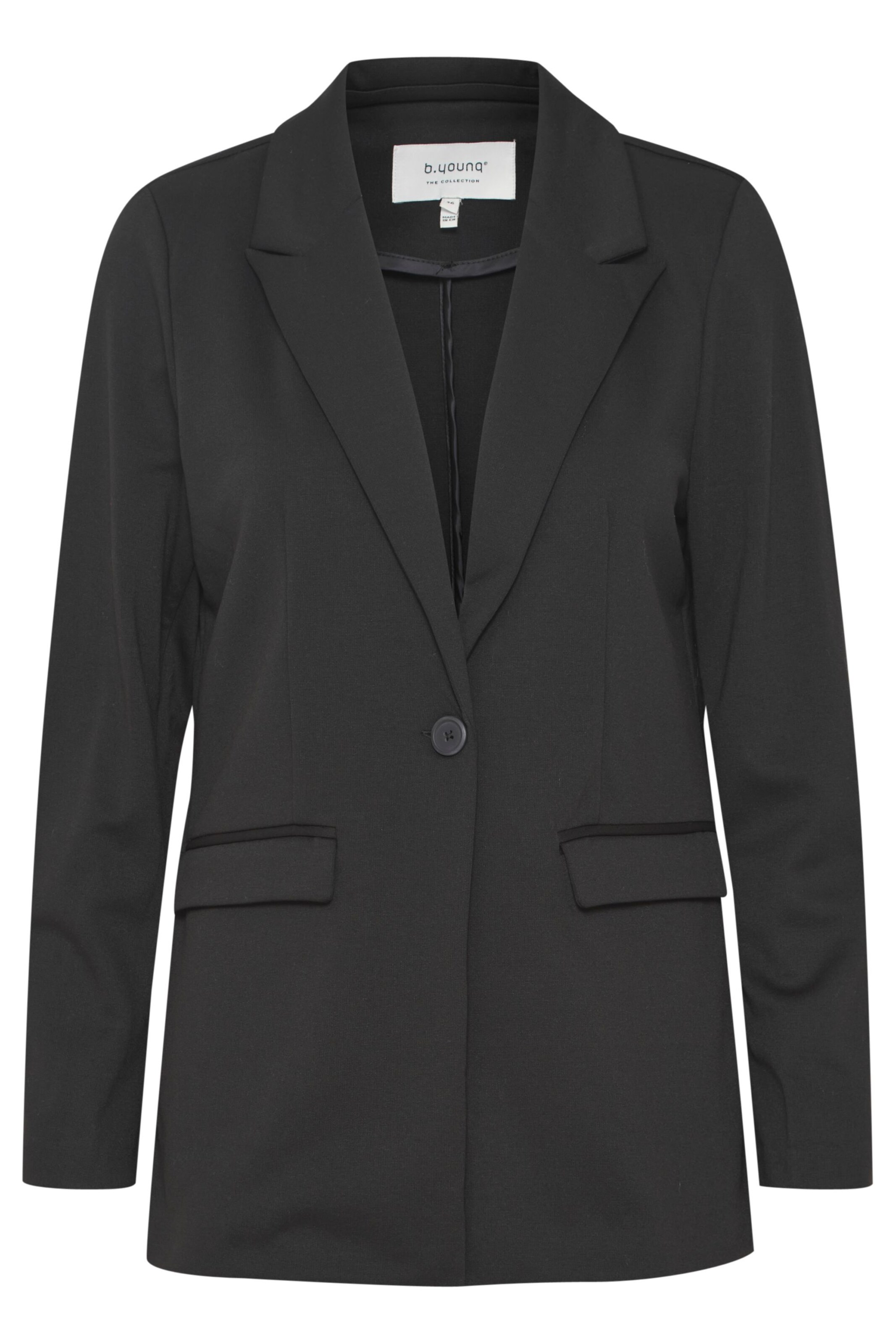 b.young Blazer 'Byrizetta' in Black: front