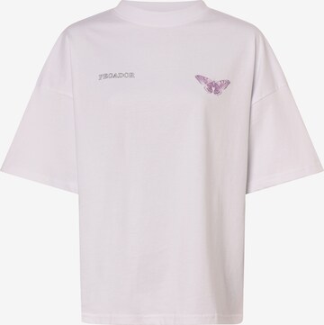 T-shirt oversize Pegador en blanc