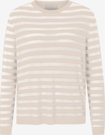 Rich & Royal Пуловер в бежово: отпред