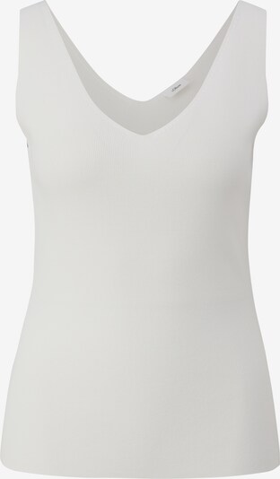 s.Oliver BLACK LABEL Stricktop in offwhite, Produktansicht