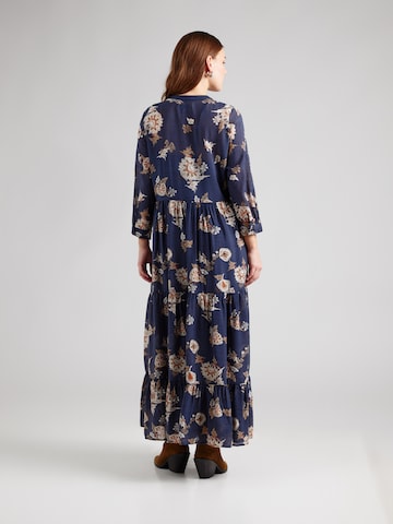 Lollys Laundry Shirt Dress 'Nee' in Blue