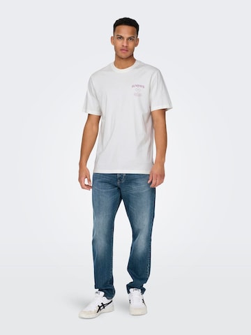 Only & Sons Bluser & t-shirts 'KYE' i hvid