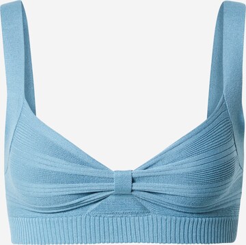 Cotton On Knitted Top in Blue: front