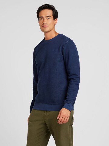 BLEND Sweatshirt 'NOOS' in Blue: front