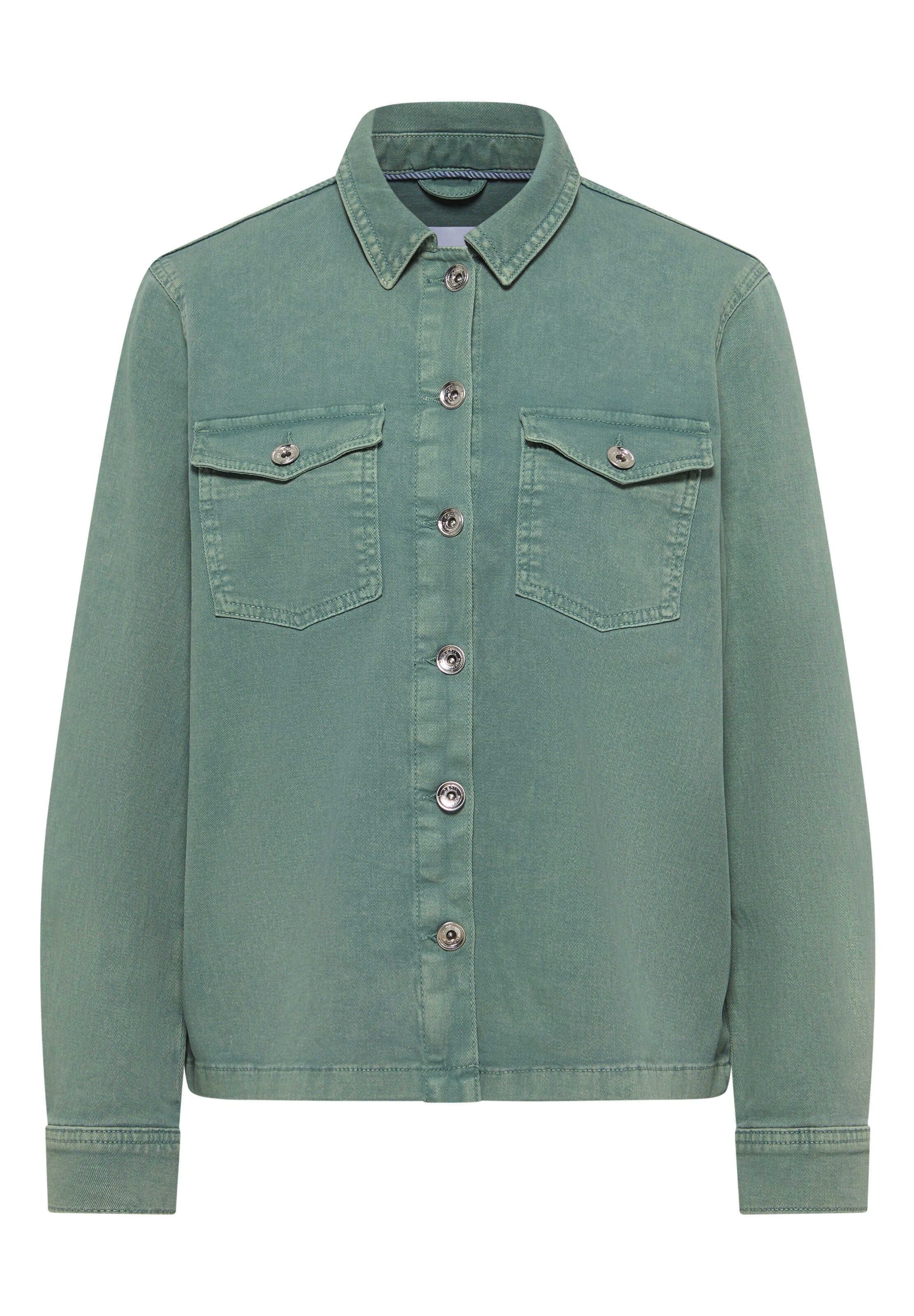 CECIL Between-Season Jacket in Green: front