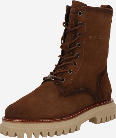 barna MUSTANG Fűzős rövid szárú csizmák, Termék nézet