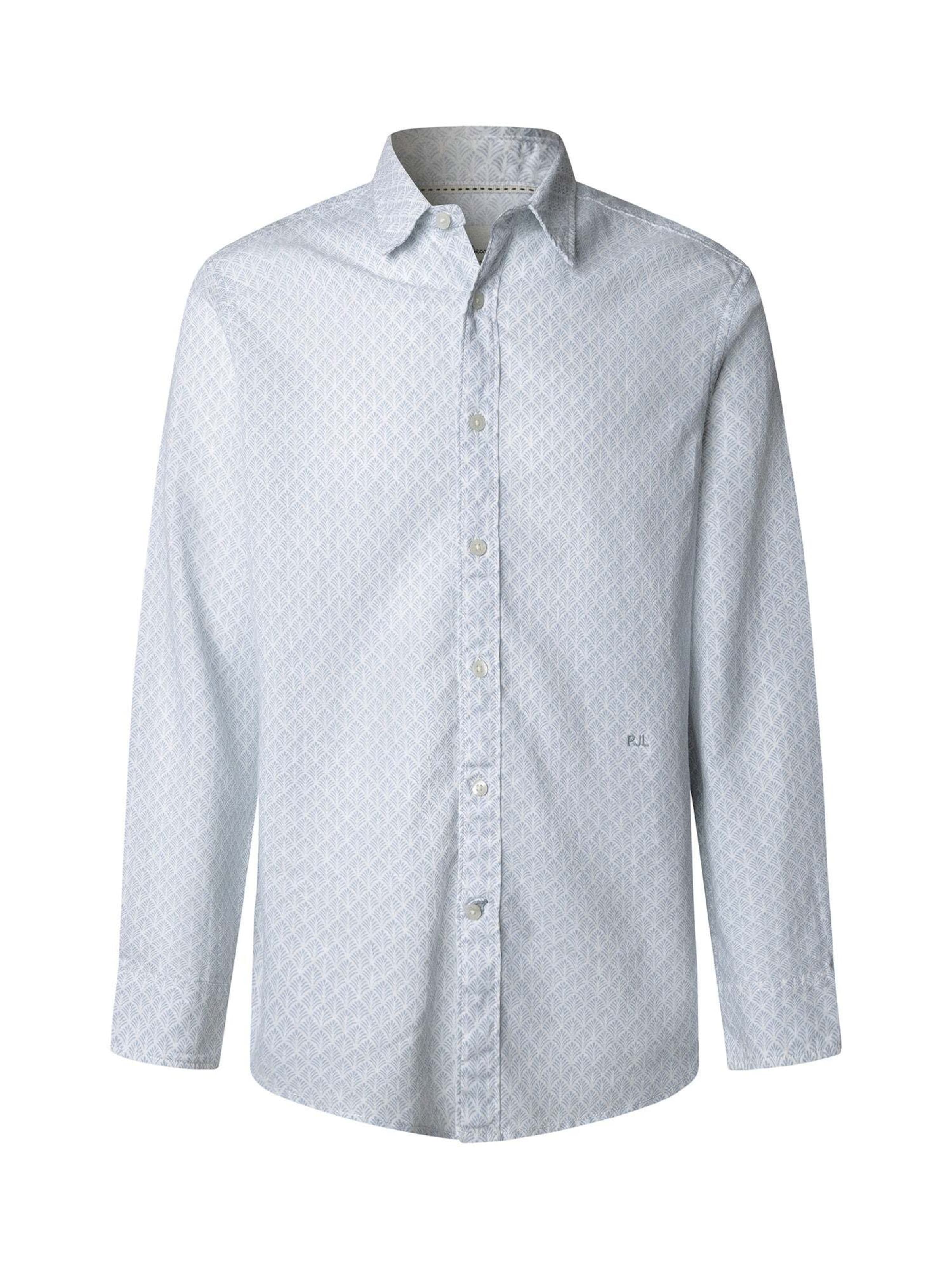 Coupe regular Chemise 'Portland' Pepe Jeans en bleu : devant