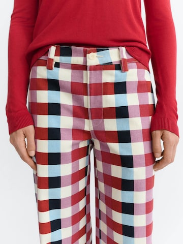 Thinking MU Loosefit Hose 'SERENA' in Mischfarben: Vorderseite