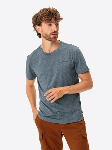 VAUDE Functioneel shirt 'Essential' in Grijs: voorkant
