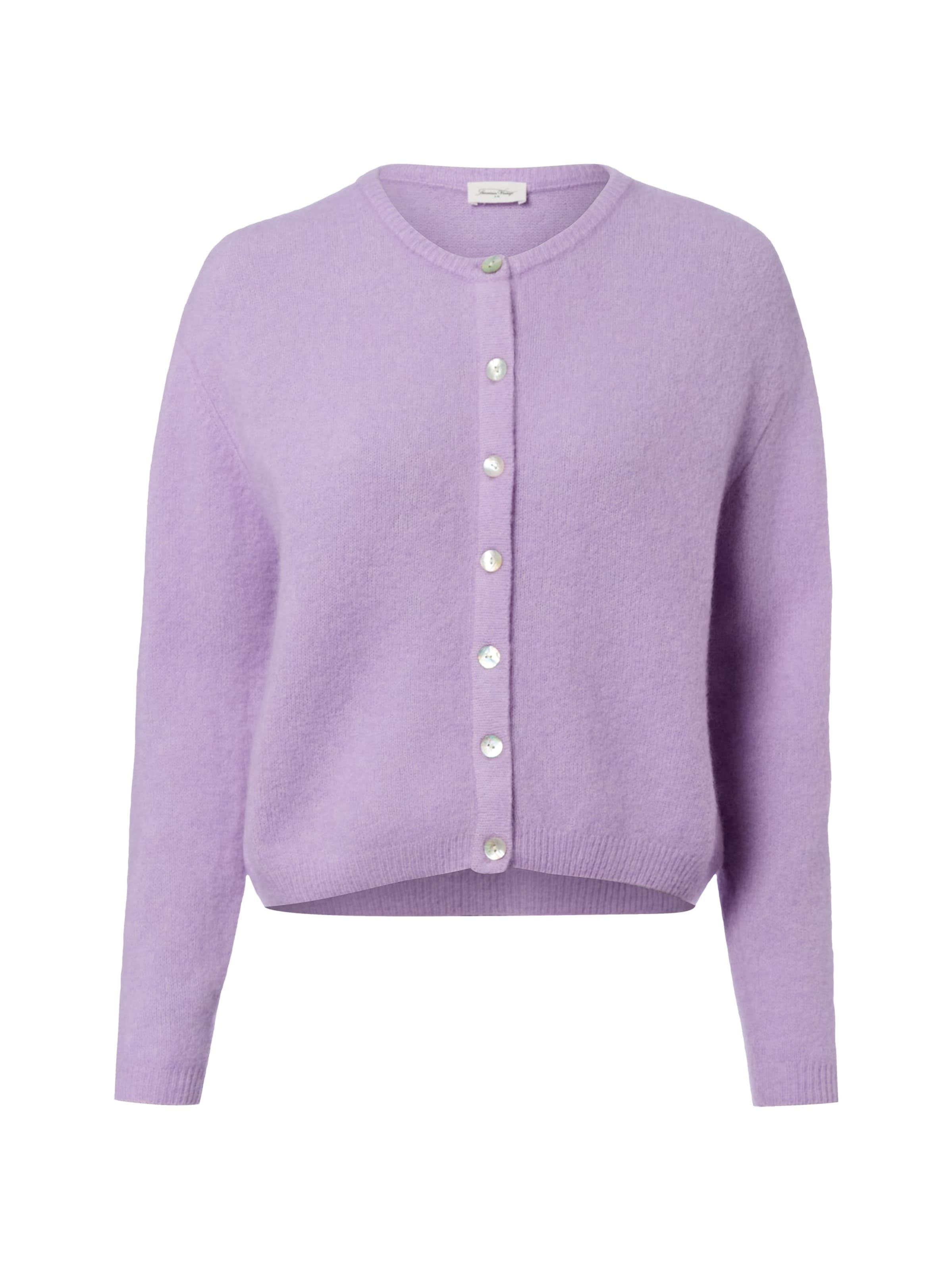 AMERICAN VINTAGE Strickjacke 'Vitow' in flieder, Produktansicht