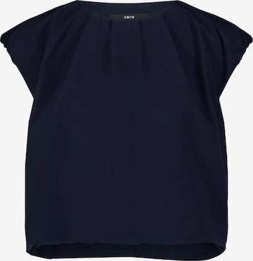 T-shirt zero en bleu : devant