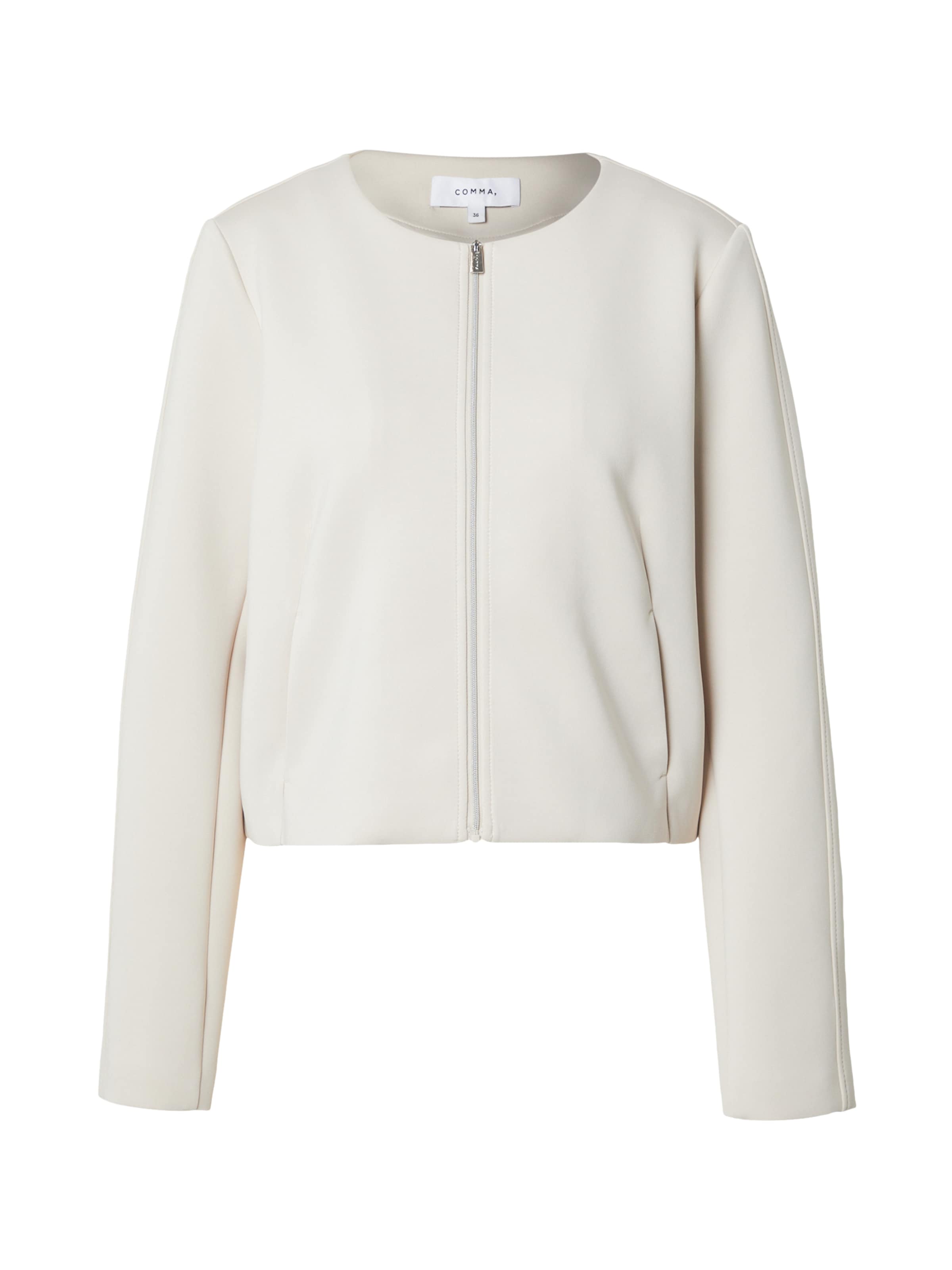 COMMA Jacke in Beige: Vorderseite