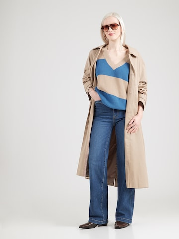 Lindex - Perna larga Calças de ganga em azul