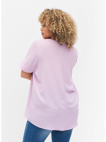 Zizzi Blouse 'Anni' in Purple