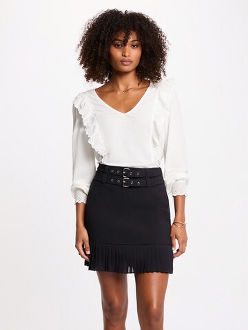 Morgan Bluzka '261-TIMEO' w kolorze biały: przód