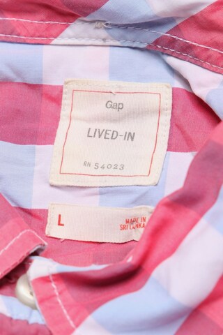 GAP Button Up Shirt in L in Pink