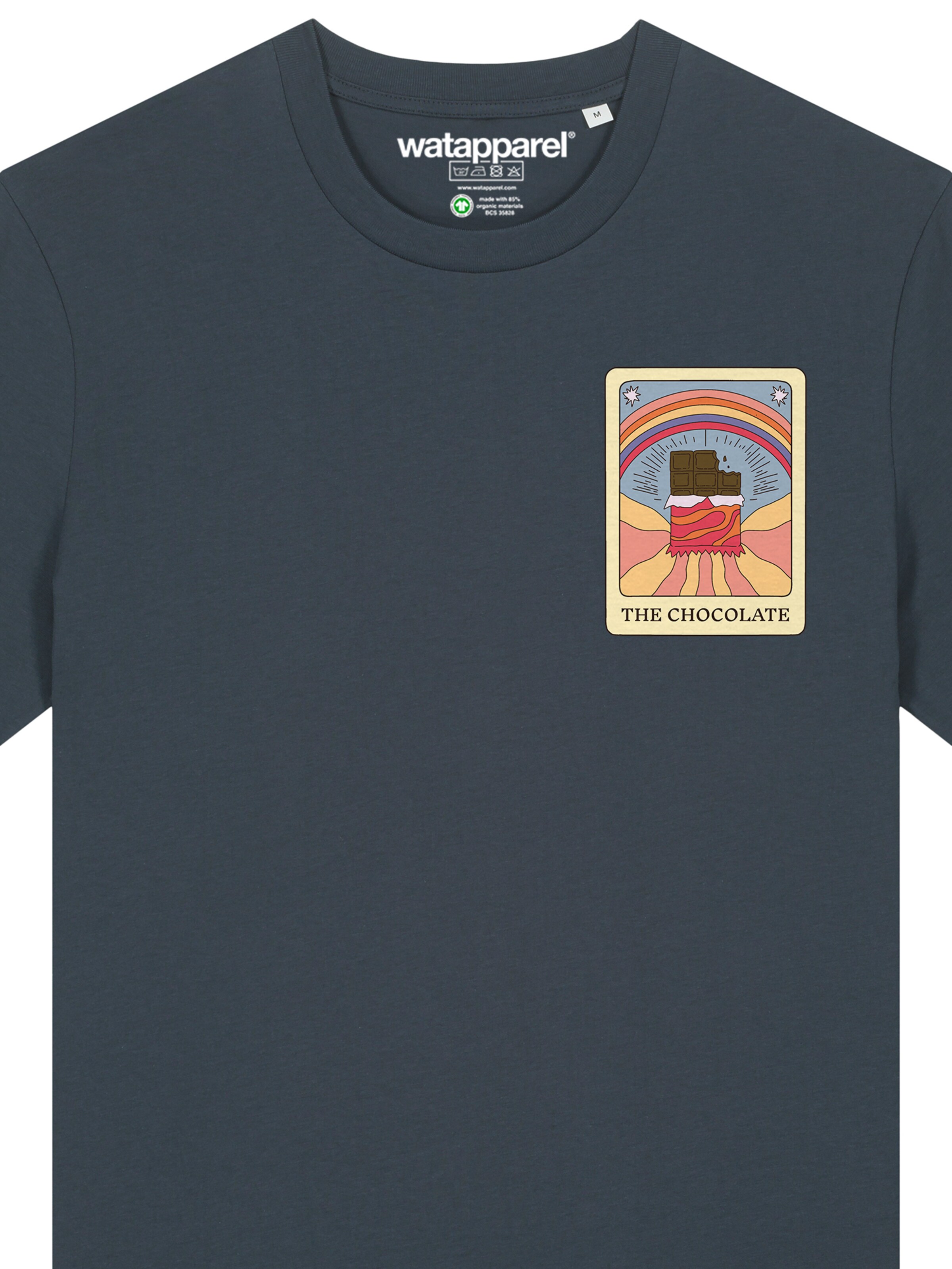T-Shirt 'Tarot The Chocolate' Watapparel en gris