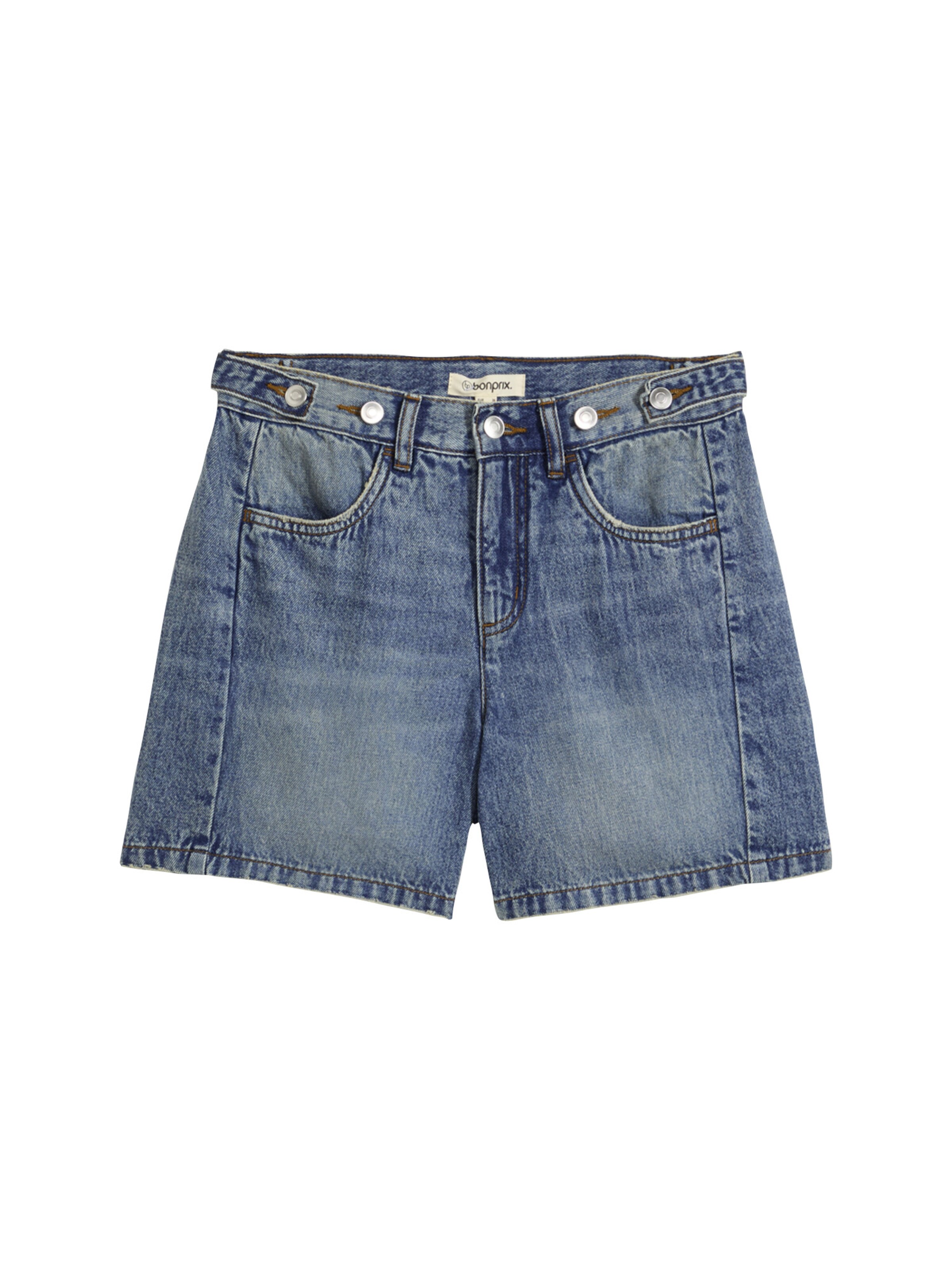 bonprix Loosefit Jeans in Blau: Vorderseite