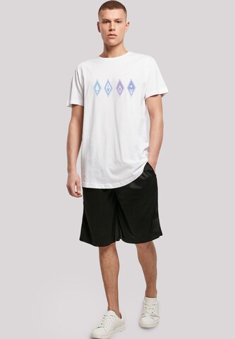 F4NT4STIC Shirt 'Disney Frozen 2' in Wit