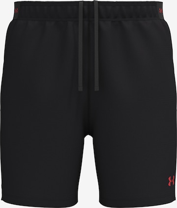 UNDER ARMOUR Sports trousers in Black: front