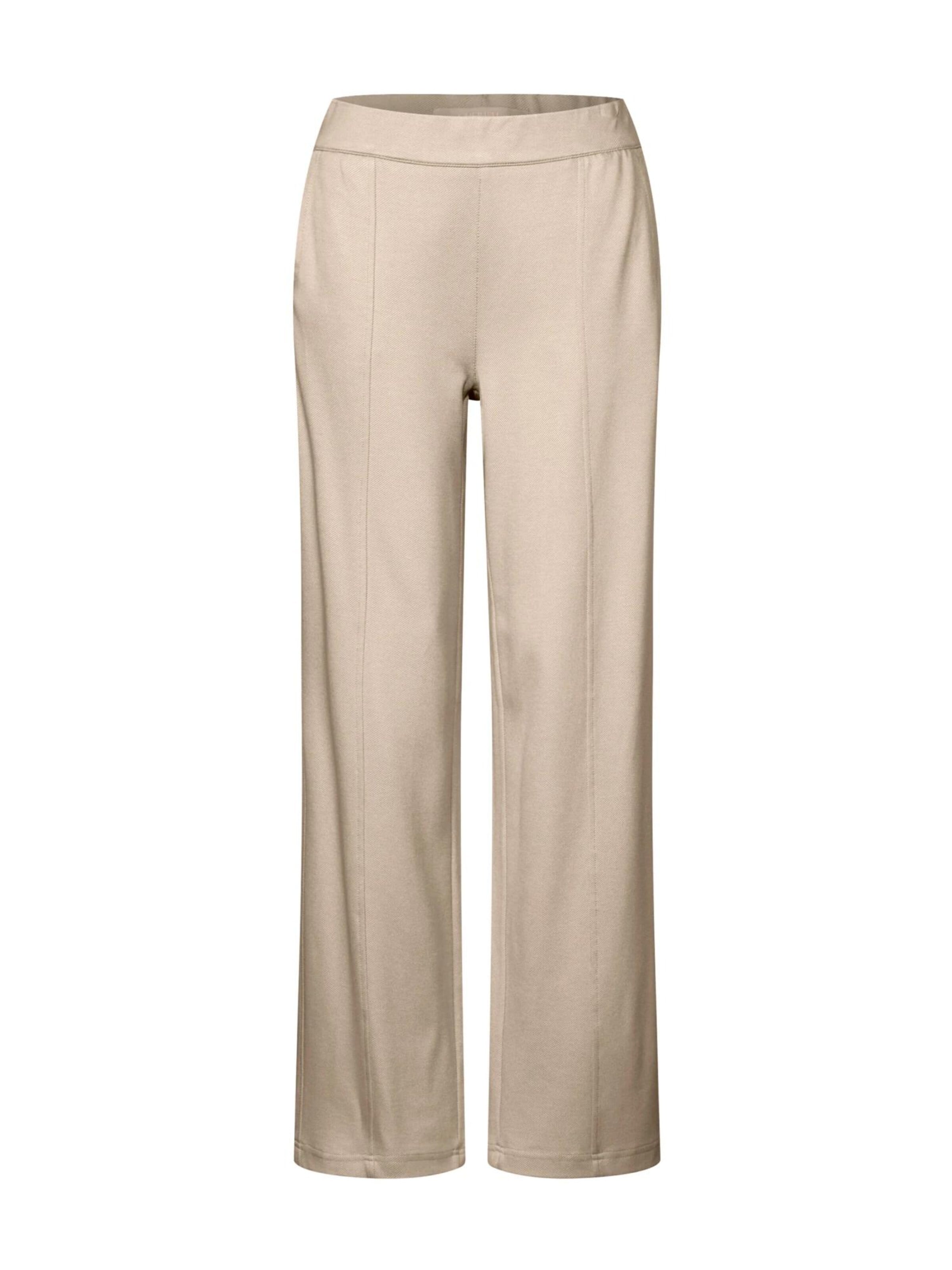 STREET ONE Regular Trousers in Beige: front