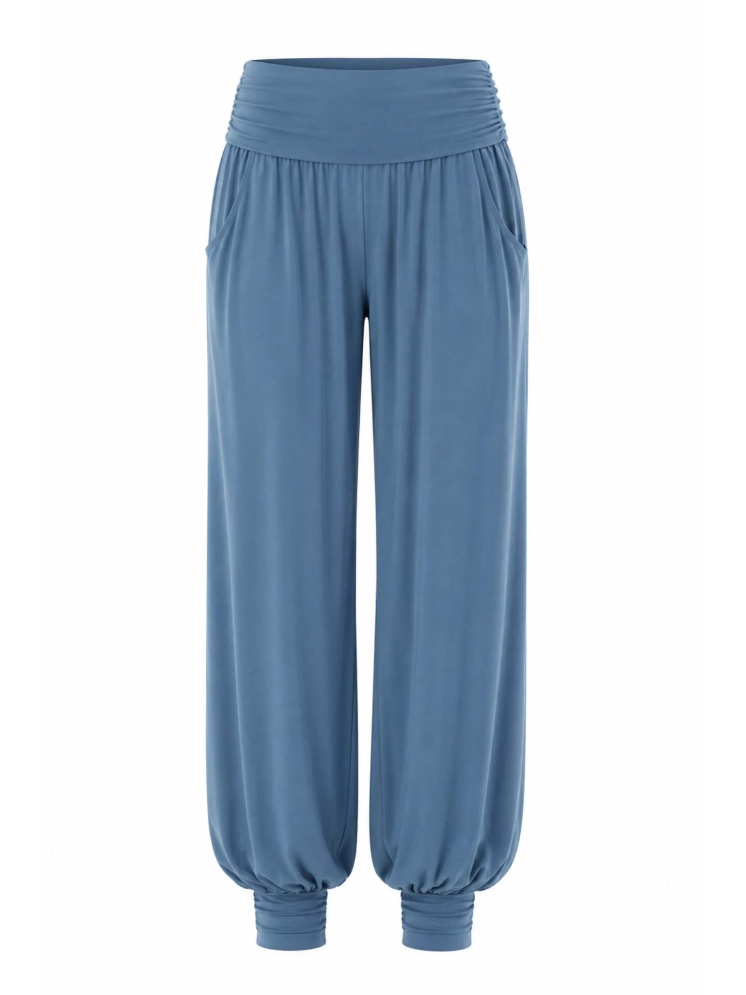 True North Pants 'Yogahose' in Blue: front
