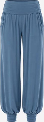 True North Hose 'Yogahose' in Blau: Vorderseite