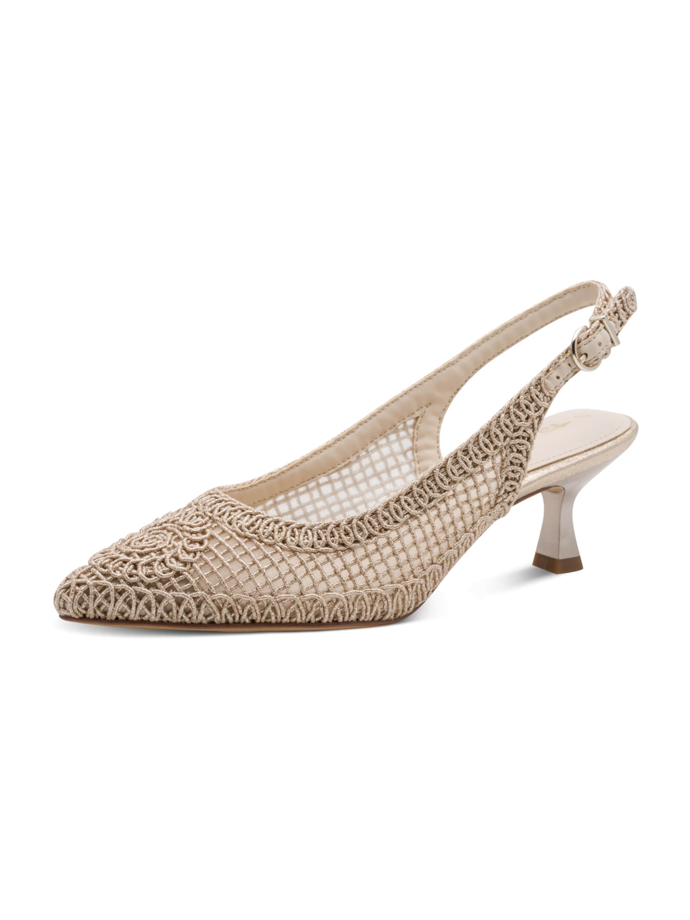 Tamaris Pumps in Gold: Vorderseite