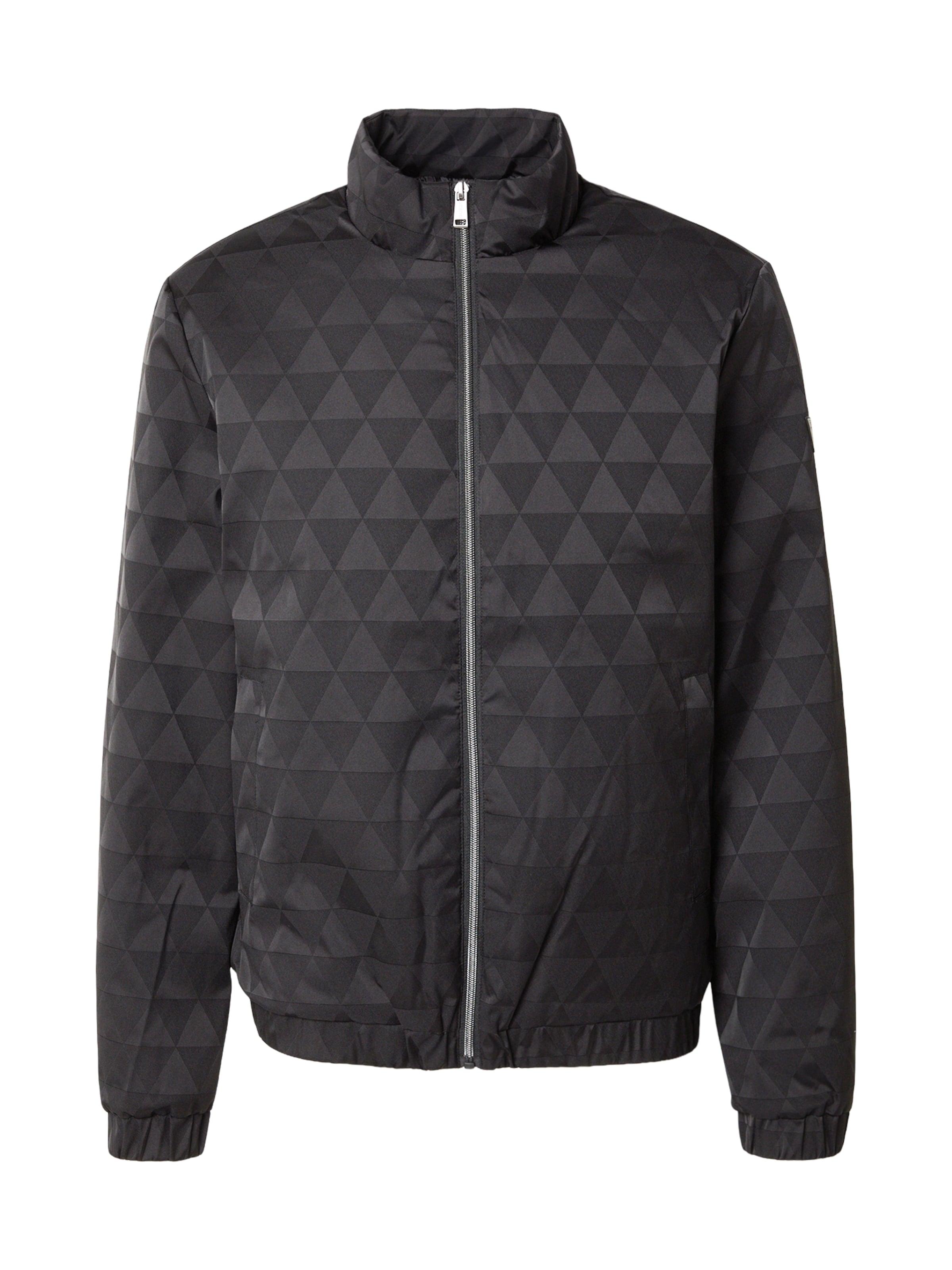 GUESS Between-Season Jacket in S in Anthracite / Black, Item view