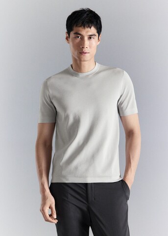 MANGO MAN Shirt 'Miller' in Grey: front