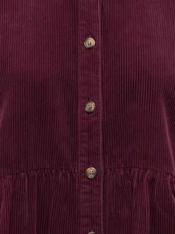 JDY - Vestido camisero en rojo