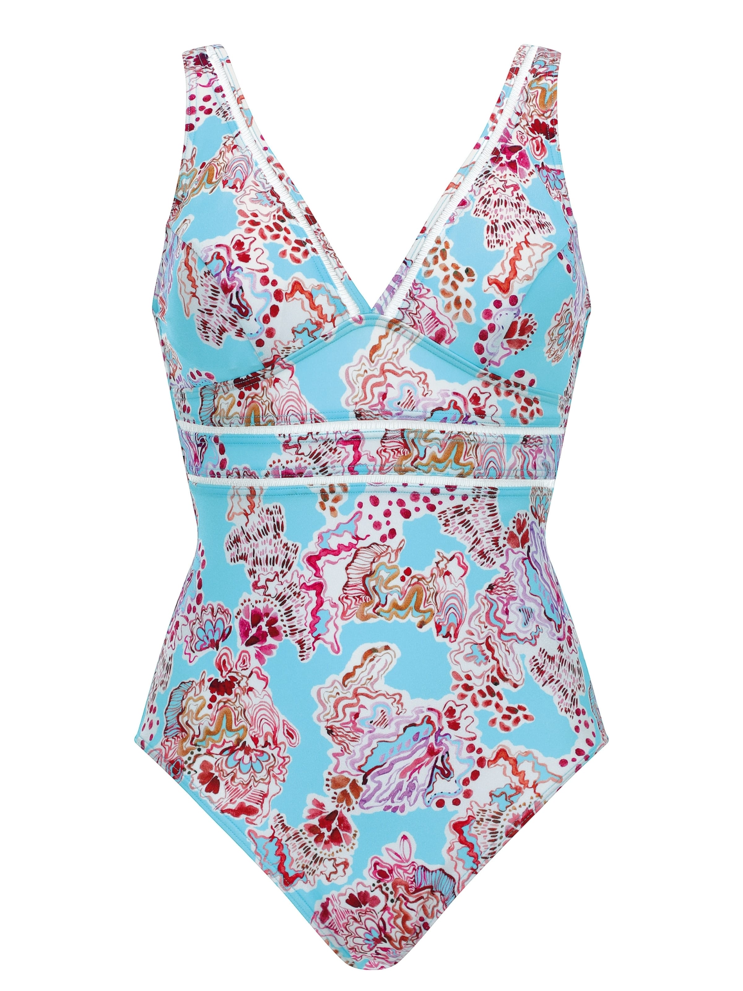 OLYMPIA Badpak in Blauw: voorkant