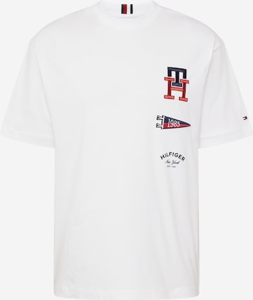 TOMMY HILFIGER Футболка в Белый: спереди