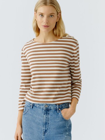 OUI Shirt 'Sunala' in Beige: front