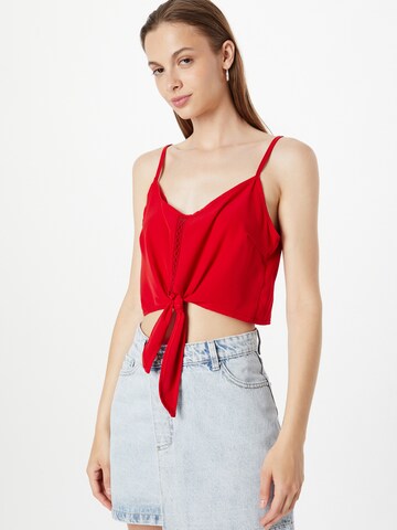 ABOUT YOU Top 'Inka' in Rood: voorkant