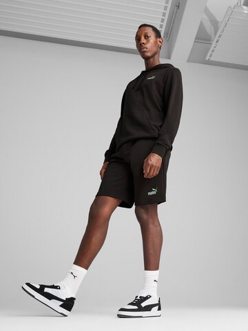 PUMA Regular Sports trousers 'Ess No. 1' in Black