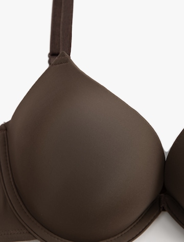 Koton Push-up Bra in Brown
