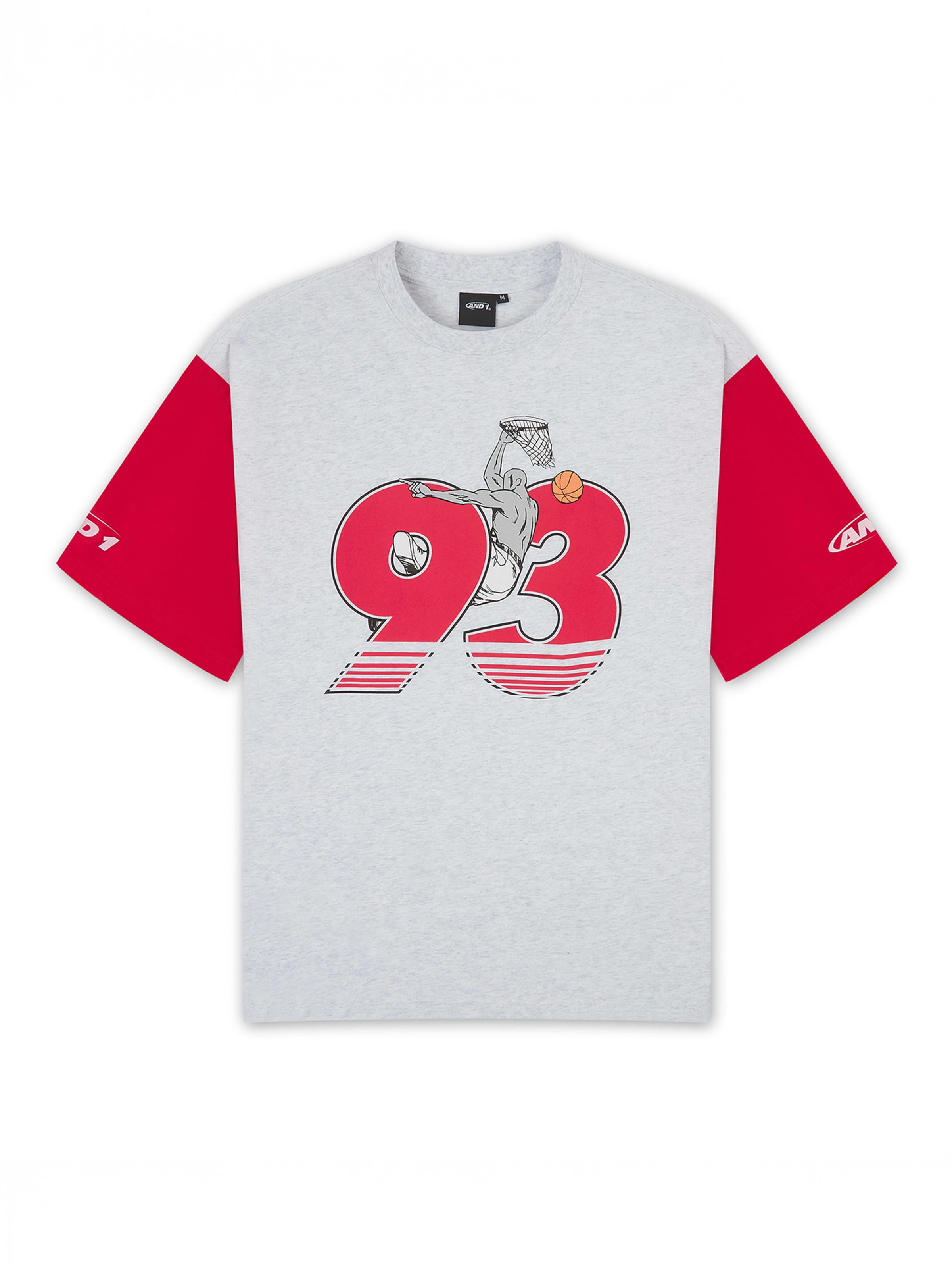 AND1 Paita värissä harmaa: etupuoli