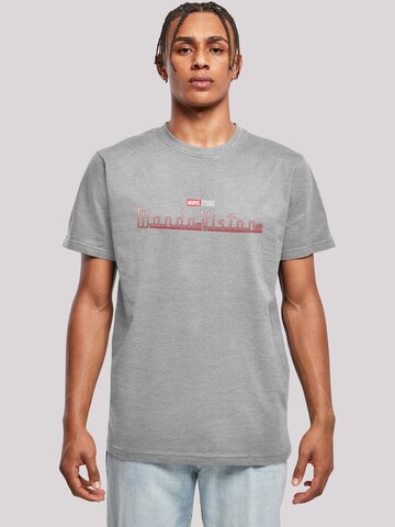 F4NT4STIC Shirt 'Marvel WandaVision' in Grey: front