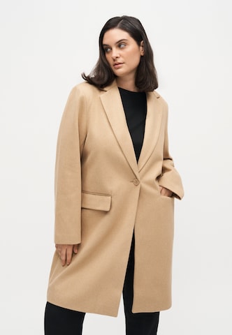 Manteau mi-saison 'CARBIANCA' ONLY Carmakoma en marron