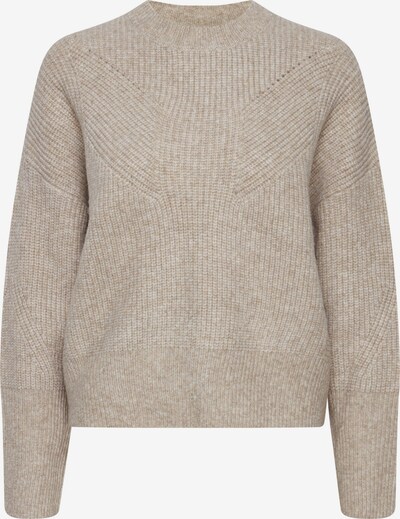 ICHI Strickpullover in beige, Produktansicht