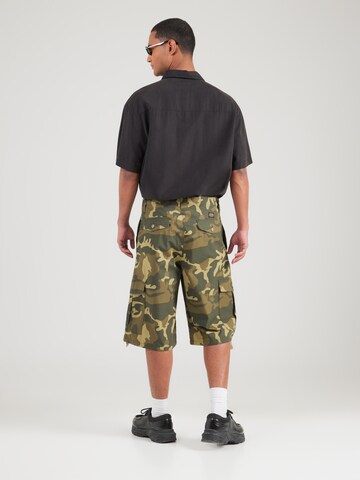 JACK & JONES Loose fit Cargo Pants 'JPSTOWEN EDISON' in Green