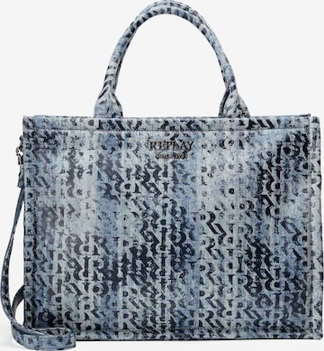 REPLAY Shopper in Grau: Vorderseite